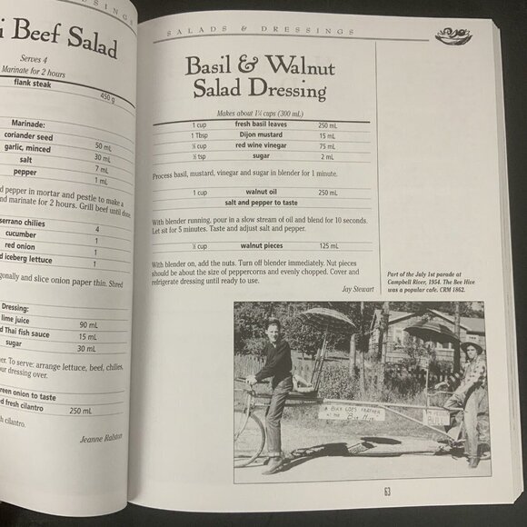 The Raincoast Kitchen Coastal Cuisine with a Dash of History Campbell River 1998 - Picture 8 of 12